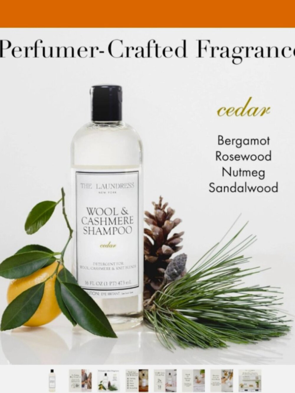 x2 The Laundress Wool & Cashmere Shampoo - 62 loads  - Brand New  Sealed - Picture 3 of 5